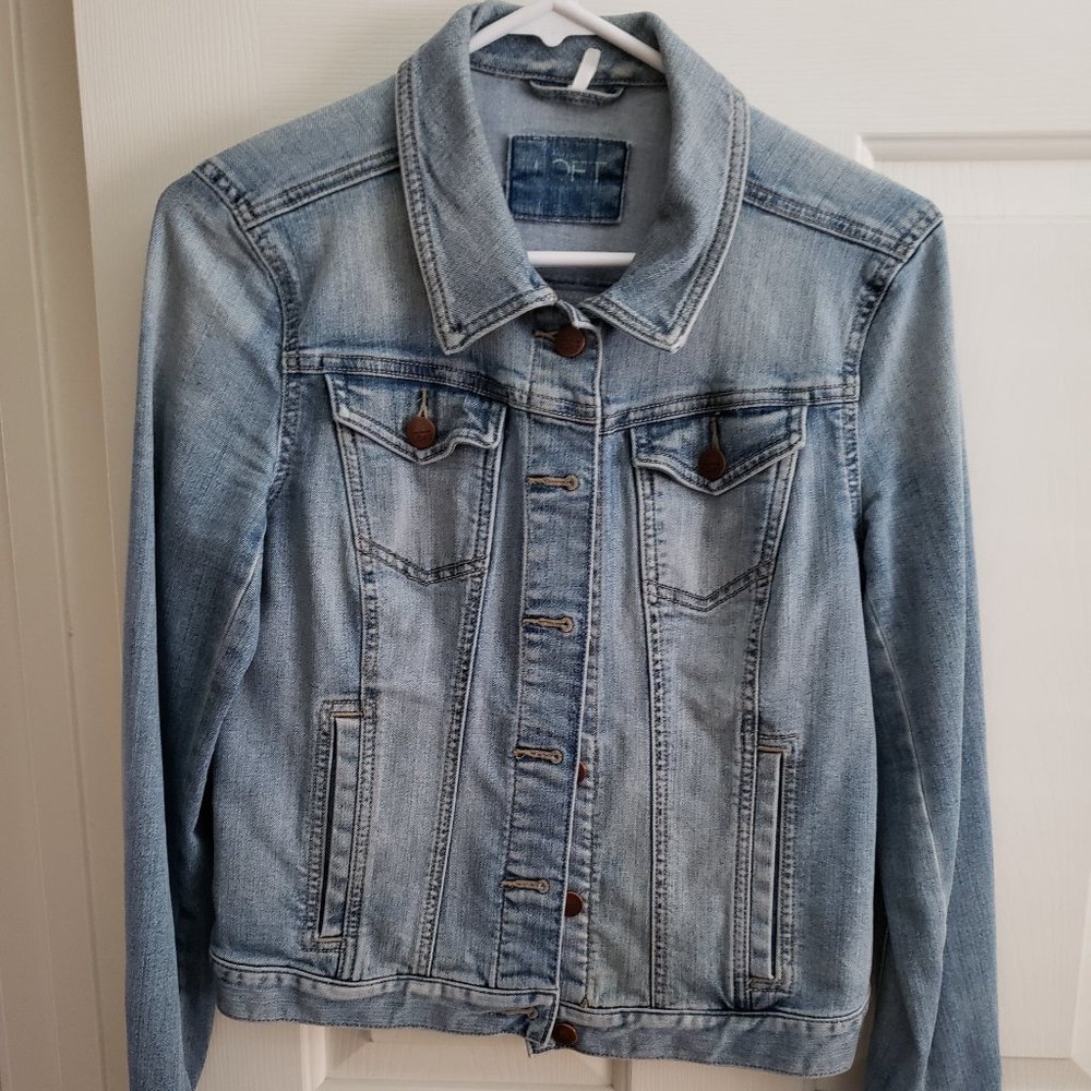 Loft women's jean jacket